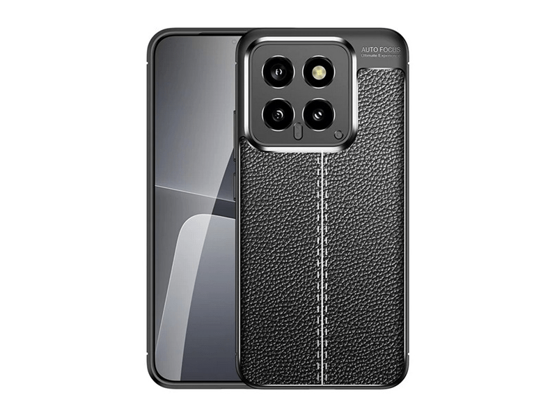 Gigapack Xiaomi 14 Szilikon tok, fekete (GP-155469)