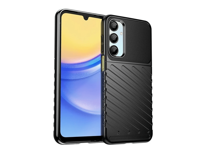 Gigapack Samsung A16 4G/5G Szilikon tok, fekete (GP-163086)