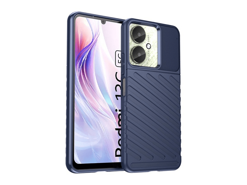 Gigapack Redmi 13C 4G/5G  SZilikon tok, sötétkék (GP-154196)