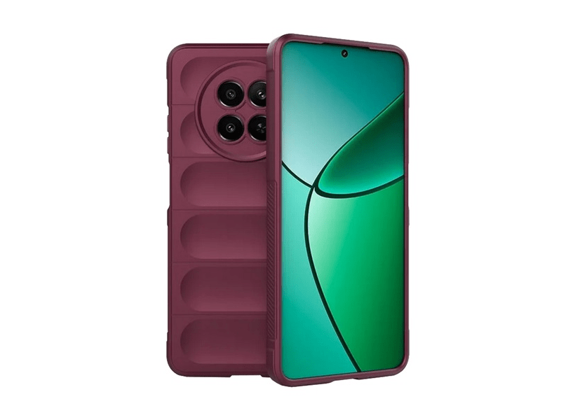 Gigapack Realme 12 5G/12x Szilikon tok, bordó (GP-158241)