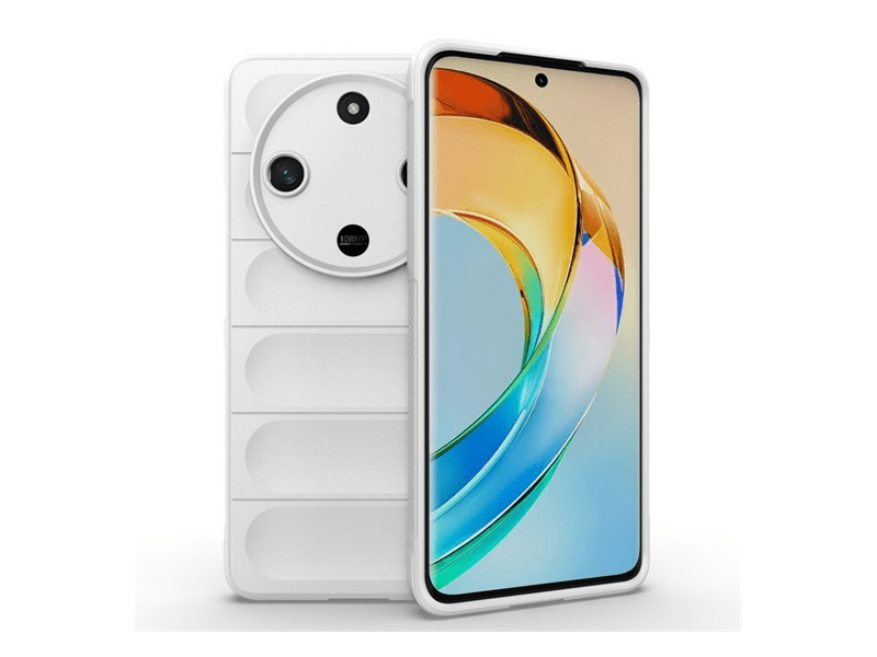 Gigapack Honor Magic6 Lite Szilikon tok, fehér (GP-154378)