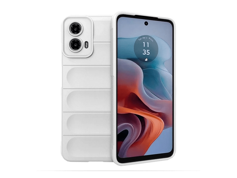 Gigapack Motorola Moto G34 5G Szilikon tok, fehér (GP-159107)
