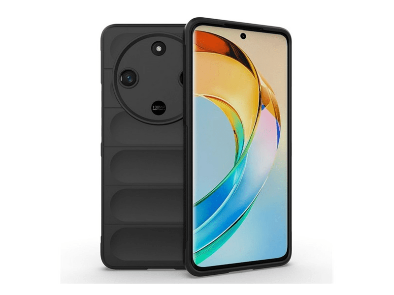 Gigapack Honor Magic6 Lite Szilikon tok, fekete (GP-154384)