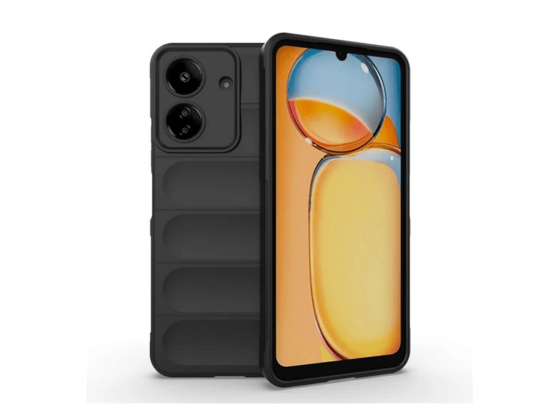 Gigapack Poco C65/Redmi 13C 4G Szilikon tok, fekete (GP-154382)