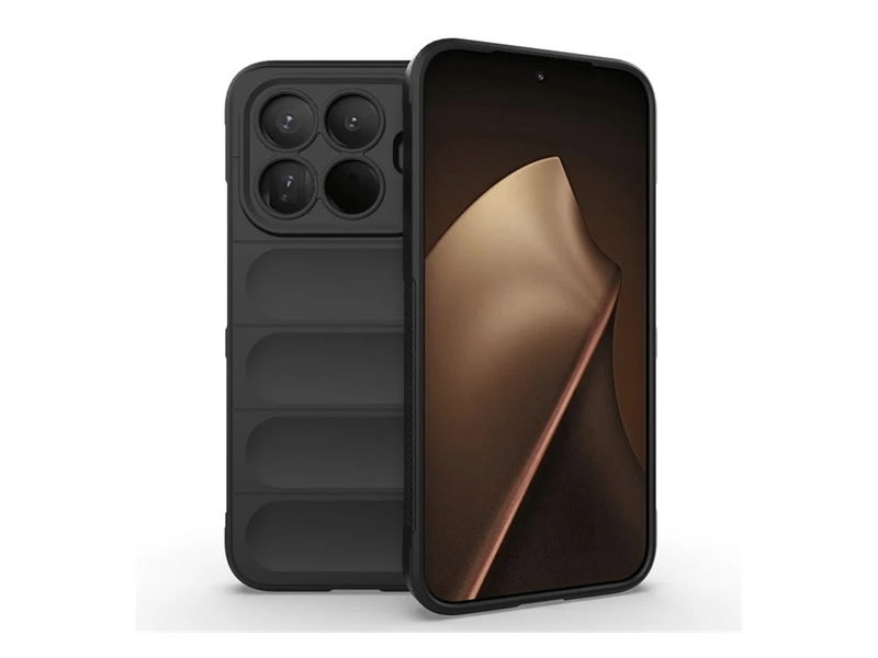 Gigapack Xiaomi 15T Pro Szilikon tok, fekete (GP-179254)