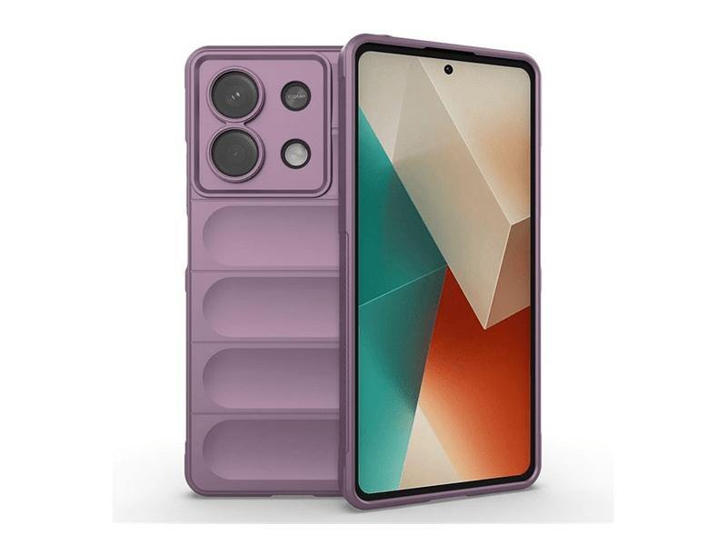 Gigapack Xiaomi Redmi Note 13 5G Szilikon tok, lila (153875)