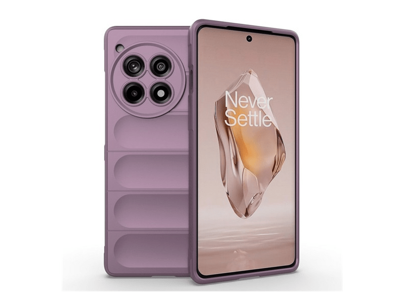 Gigapack OnePlus 12R Szilikon tok, lila (GP-154387)