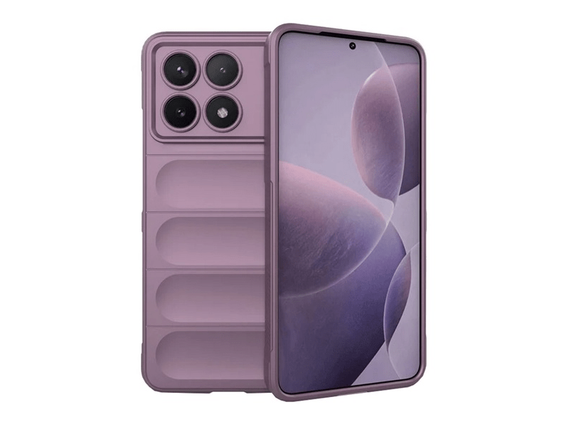 Gigapack Xiaomi Poco F6 Pro Szilikon tok, lila (GP-158611)