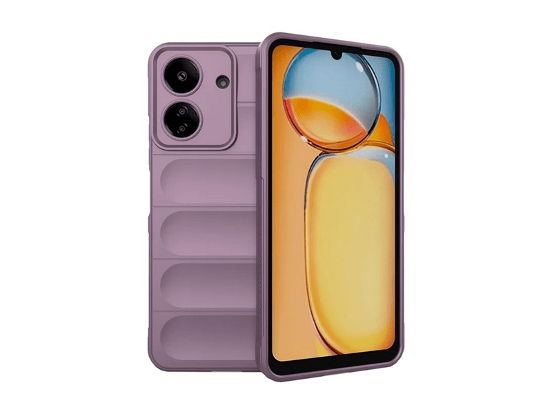 Gigapack Poco C65/Redmi 13C 4G Szilikon tok, lila (GP-154389)