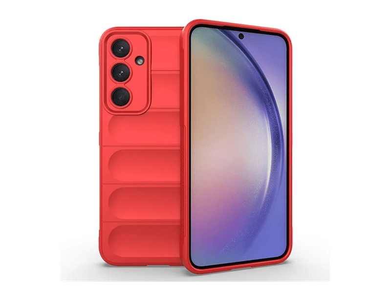 Gigapack Samsung Galaxy A55 Szilikon tok, piros (154874)