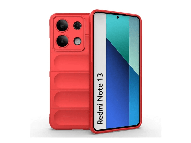 Gigapack Xiaomi Redmi Note 13 4G Szilikon tok, piros (154875)
