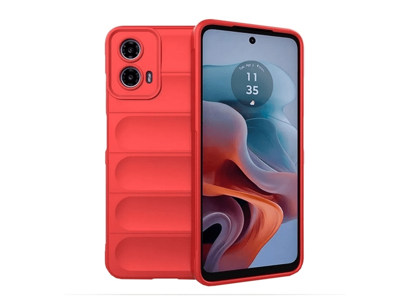 Gigapack Motorola Moto G34 5G Szilikon tok, piros (GP-159116)