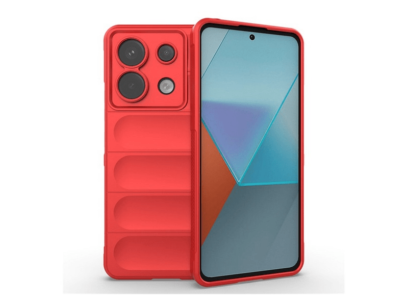 Gigapack Xiaomi Redmi Note 13 Pro Szilikon tok, piros