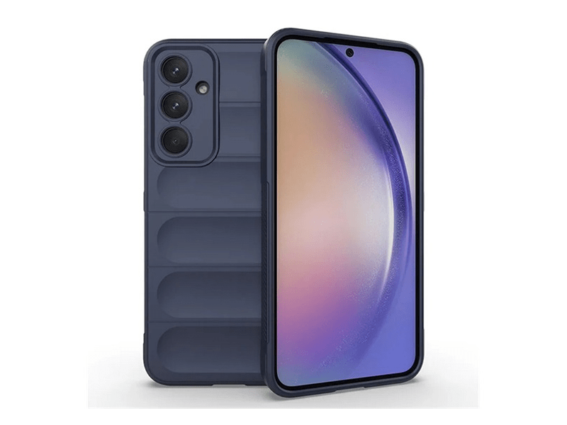 Gigapack Samsung Galaxy A55 Szilikon tok, sötétkék (154877)