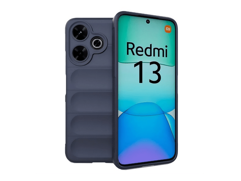 Gigapack Xiaomi Redmi 13 4G Szilikon tok, sötétkék (GP-159576)