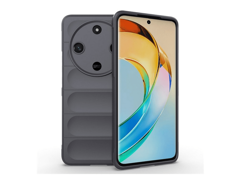 Gigapack Honor Magic6 Lite Szilikon tok, sötétszürke (GP-154400)