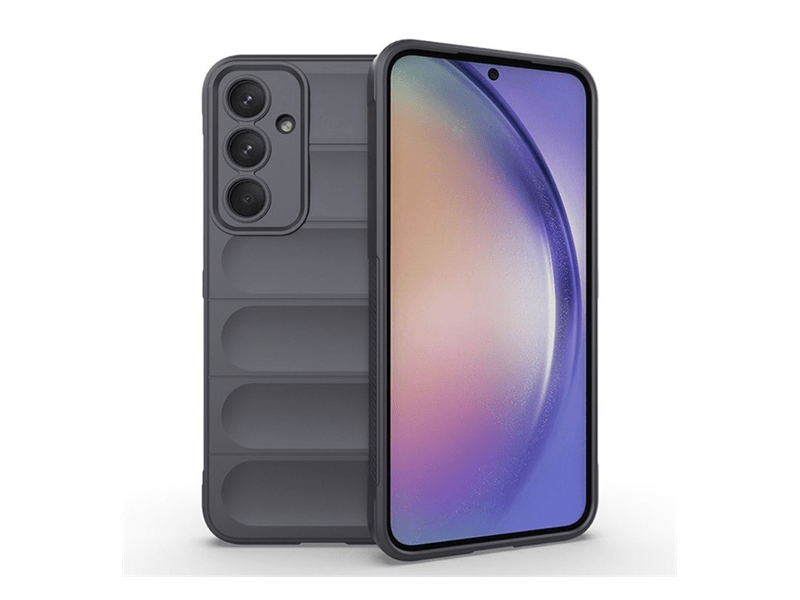 Gigapack Samsung A35 Szilikon tok, sötétszürke (GP-154399)