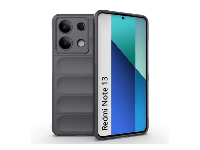 Gigapack Xiaomi Redmi Note 13 4G Szilikon tok, sötétszürke (154879)