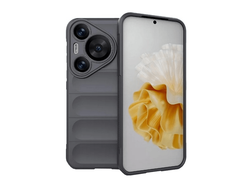 Gigapack Huawei Pura 70 Pro Szilikon tok, sötétszürke (GP-158266)