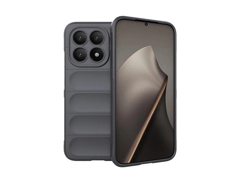 Gigapack Xiaomi 15T Szilikon tok, sötétszürke (GP-180029)