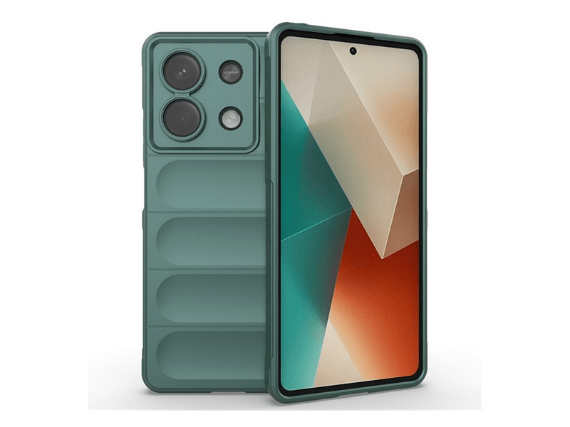 Gigapack Xiaomi Redmi Note 13 5G Szilikon tok, sötétzöld (153887)
