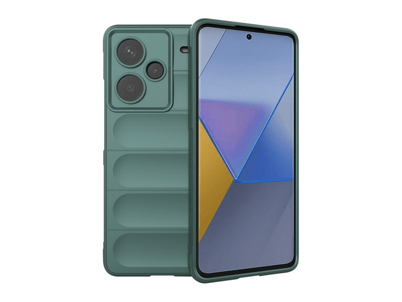 Gigapack Xiaomi Redmi Note 13 Pro Plus 5G Szilikon tok, sötétzöld (153888)
