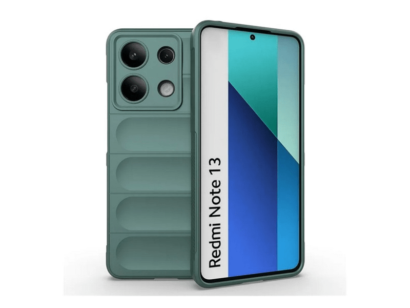 Gigapack Xiaomi Redmi Note 13 4G Szilikon tok, sötétzöld (GP-154880)