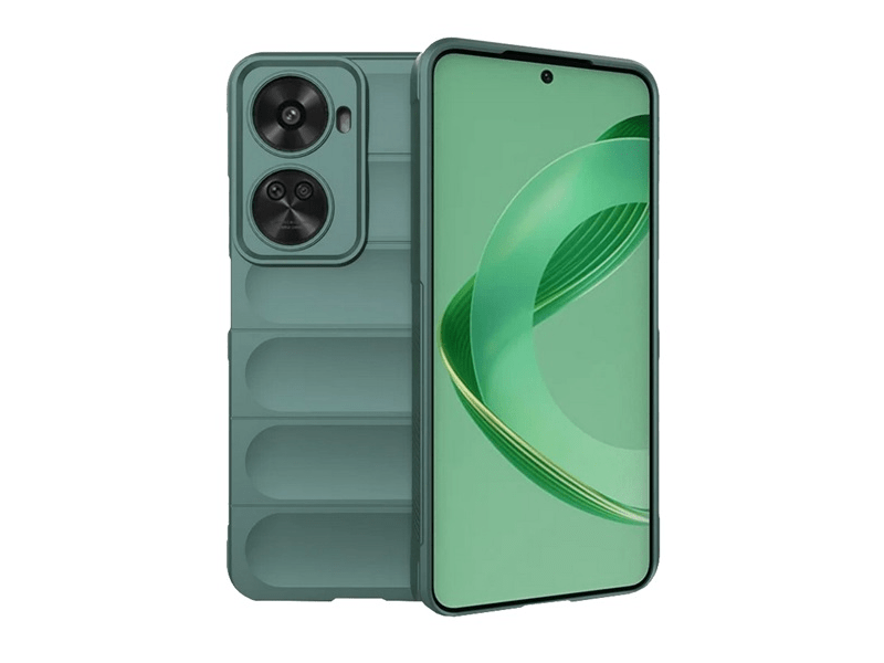 Gigapack Huawei Nova 12 SE Szilikon tok, sötétzöld (GP-158269)