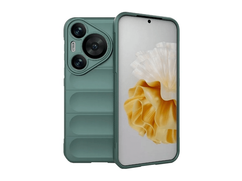 Gigapack Huawei Pura 70 Pro Szilikon tok, sötétzöld (GP-158270)