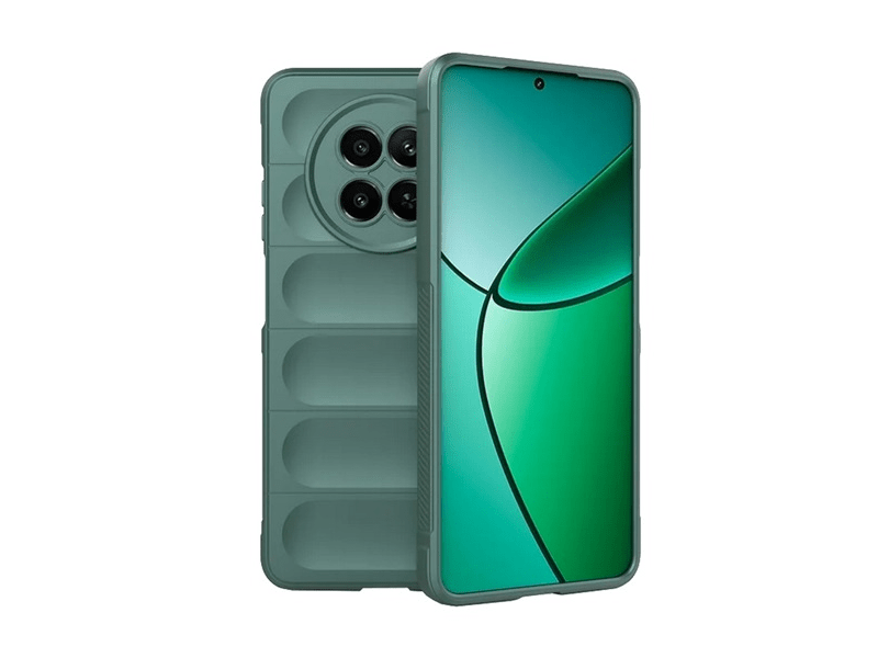 Gigapack Realme 12 5G/12x Szilikon tok, sötétzöld (GP-158272)