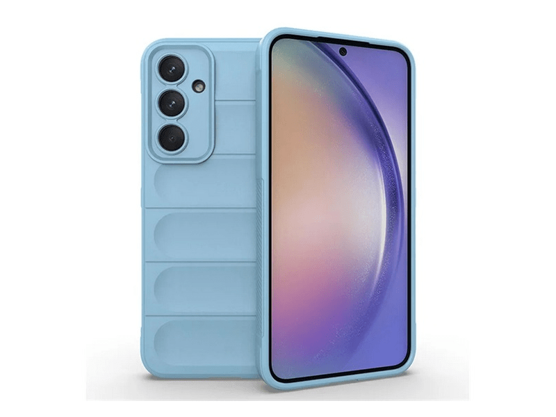 Gigapack Samsung Galaxy A55 Szilikon tok, világoskék (154882)