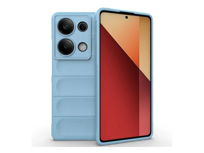 Gigapack Xiaomi Poco M6 Pro 4G Szilikon tok, világoskék (GP-157169)