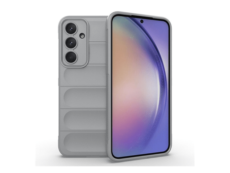 Gigapack Samsung A35 Szilikon tok, világosszürke (GP-154412)