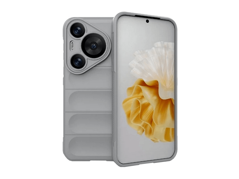 Gigapack Huawei Pura 70 Pro Szilikon tok, világosszürke (GP-158279)