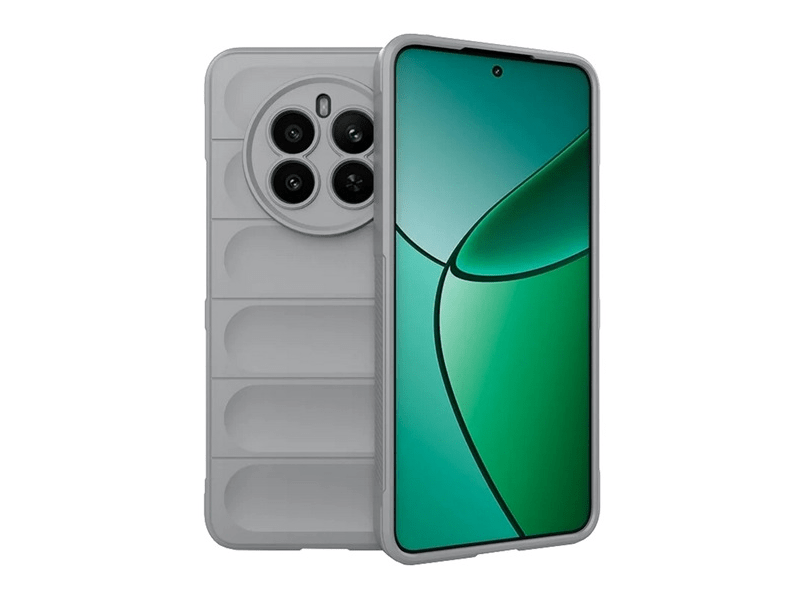 Gigapack Realme 12 Plus Szilikon tok, világosszürke (GP-158280)
