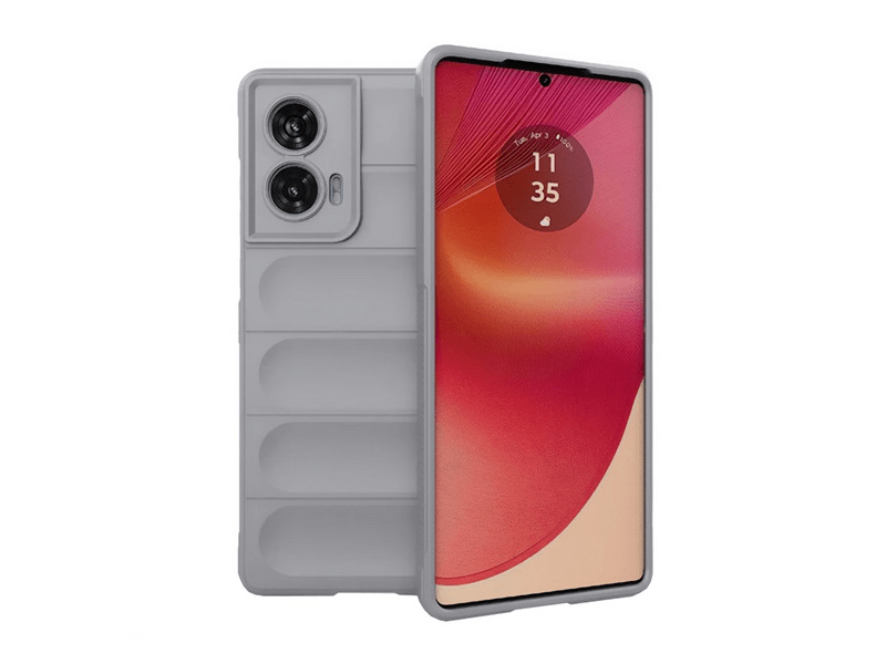 Gigapack Motorola Edge 50 Fusion 5G Szilikon tok, szürke (GP-159599)