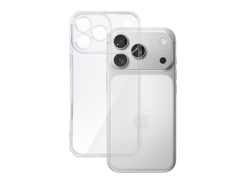 Gigapack iPhone 17 Pro Szilikon tok, átlátszó (GP-176633)