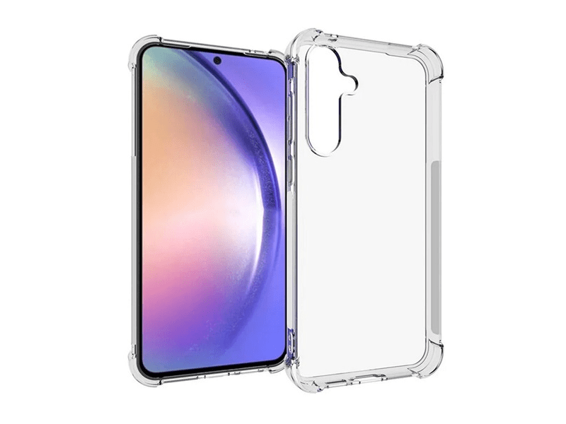 Gigapack Samsung Galaxy A55 Szilikon tok, átlátszó (154886)