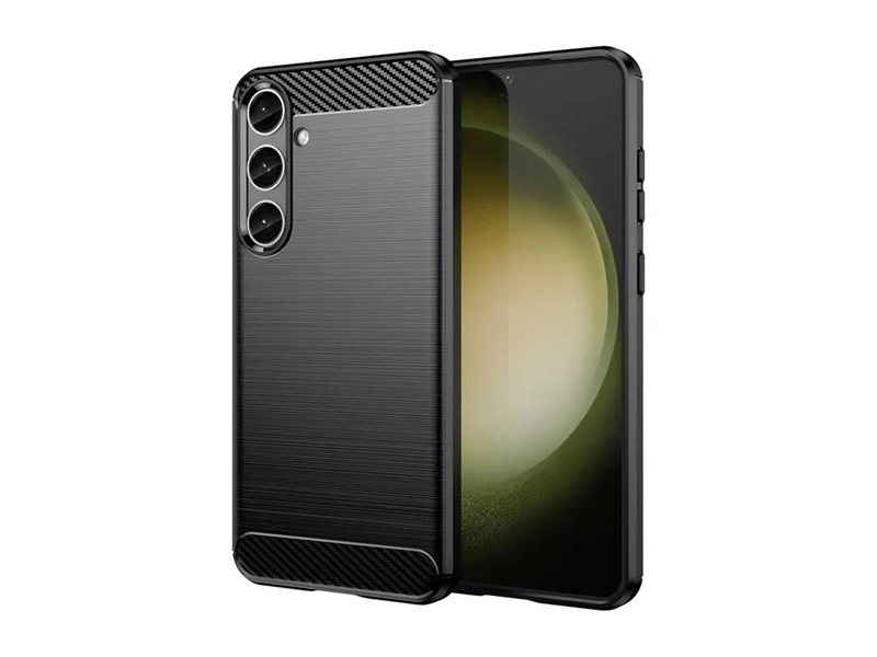 Gigapack Samsung Galaxy A55 Szilikon tok, fekete (154895)