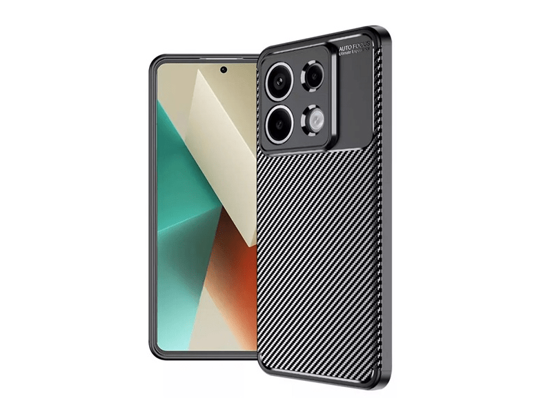 Gigapack Xiaomi Redmi Note 13 Pro/ Poco X6 Szilikon tok, fekete (154893)