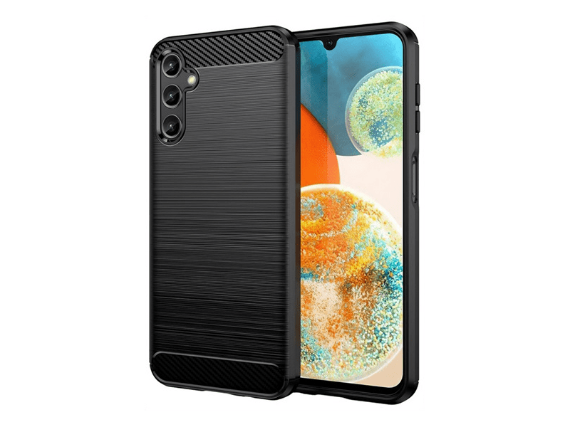 Gigapack Samsung Galaxy A15 Szilikon telefonvédő tok, fekete (GP-150595)