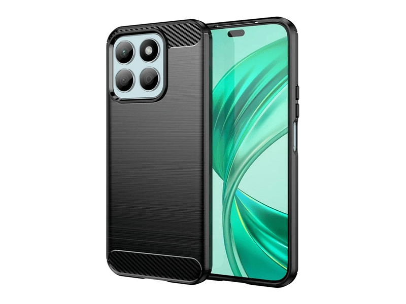 Gigapack Honor X8b Szilikon tok, fekete (154148)