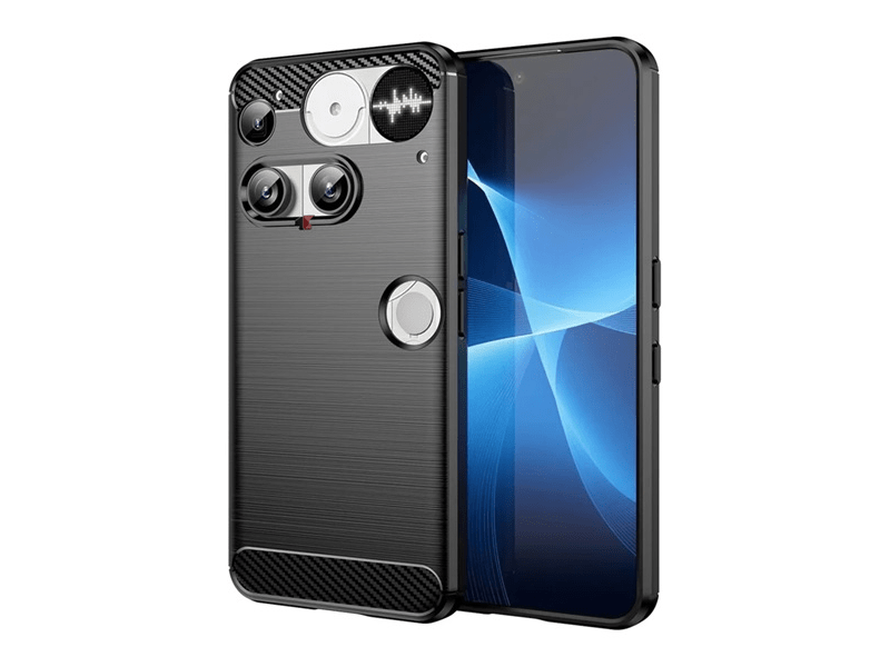 Gigapack Nothing Phone (3) Szilikon tok, fekete (GP-176293)