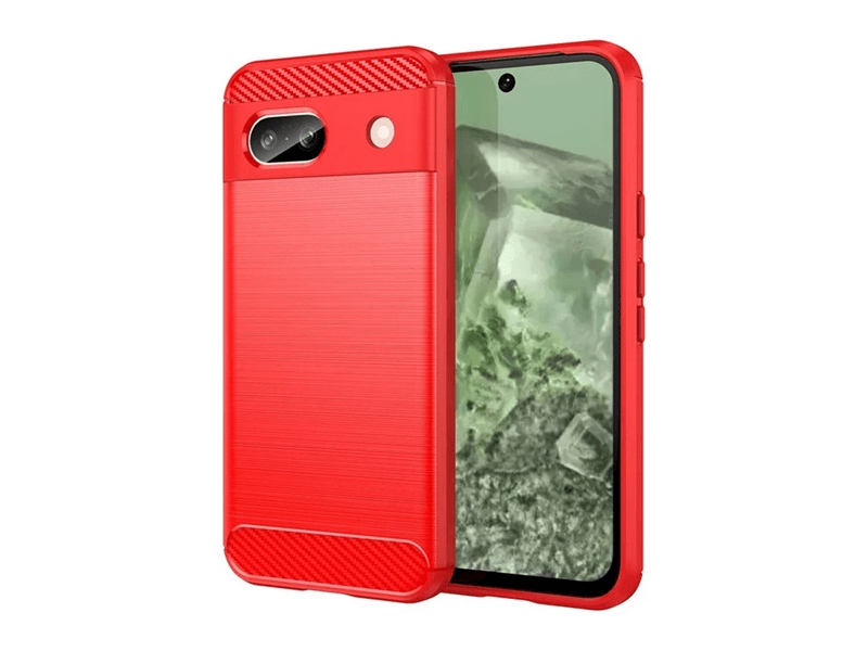 Gigapack Google Pixel 8a Szilikon tok, piros (GP-157265)