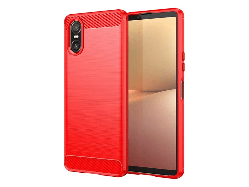 Gigapack Sony Xperia 10 IV Szilikon tok, piros (GP-159147)