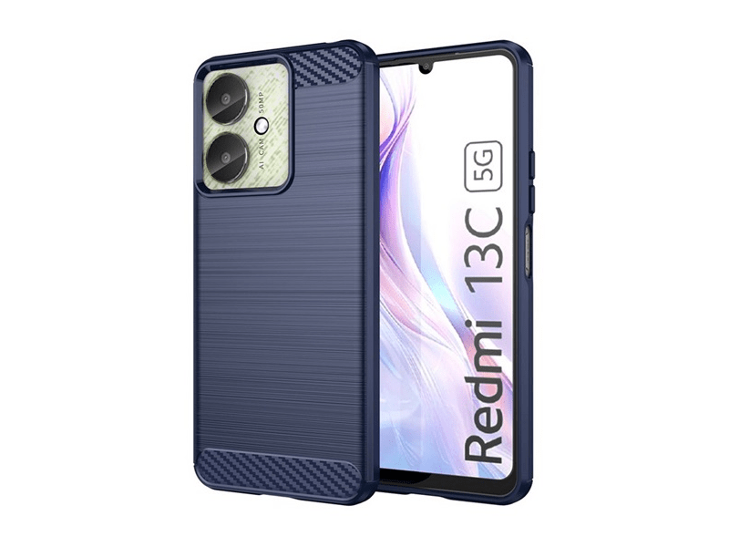 Gigapack Redmi 13C 4G/5G Szilikon tok, sötétkék (GP-154160)