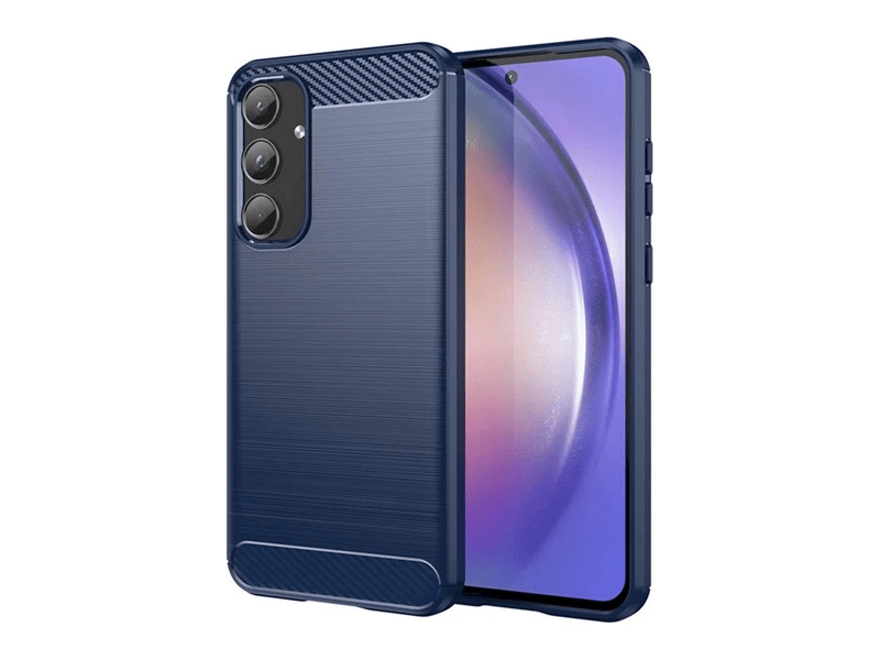 Gigapack Samsung Galaxy A55 Szilikon tok, sötétkék (154898)