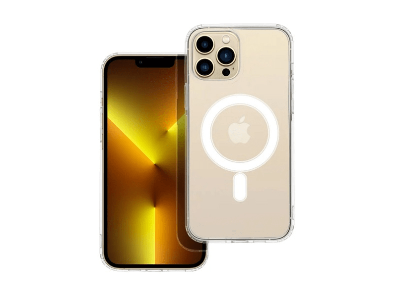 Gigapack Apple iPhone 13 Pro Max Szilikon tok, átlátszó (153910)