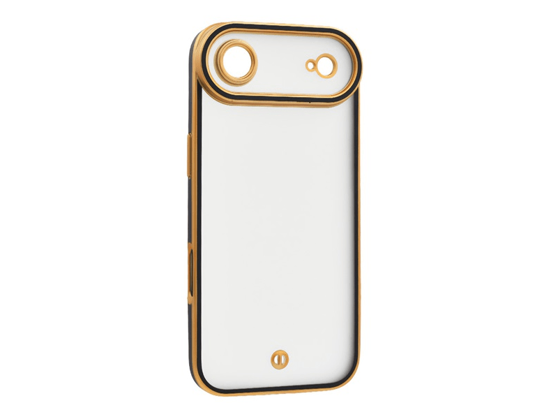 Gigapack Apple iPhone Air Szilikon tok, arany/fekete (GP-177578)