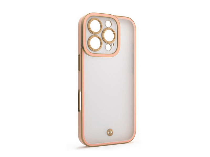 Gigapack Apple iPhone 16 Pro Max Szilikon tok, arany/rózsaszín (GP-177580)